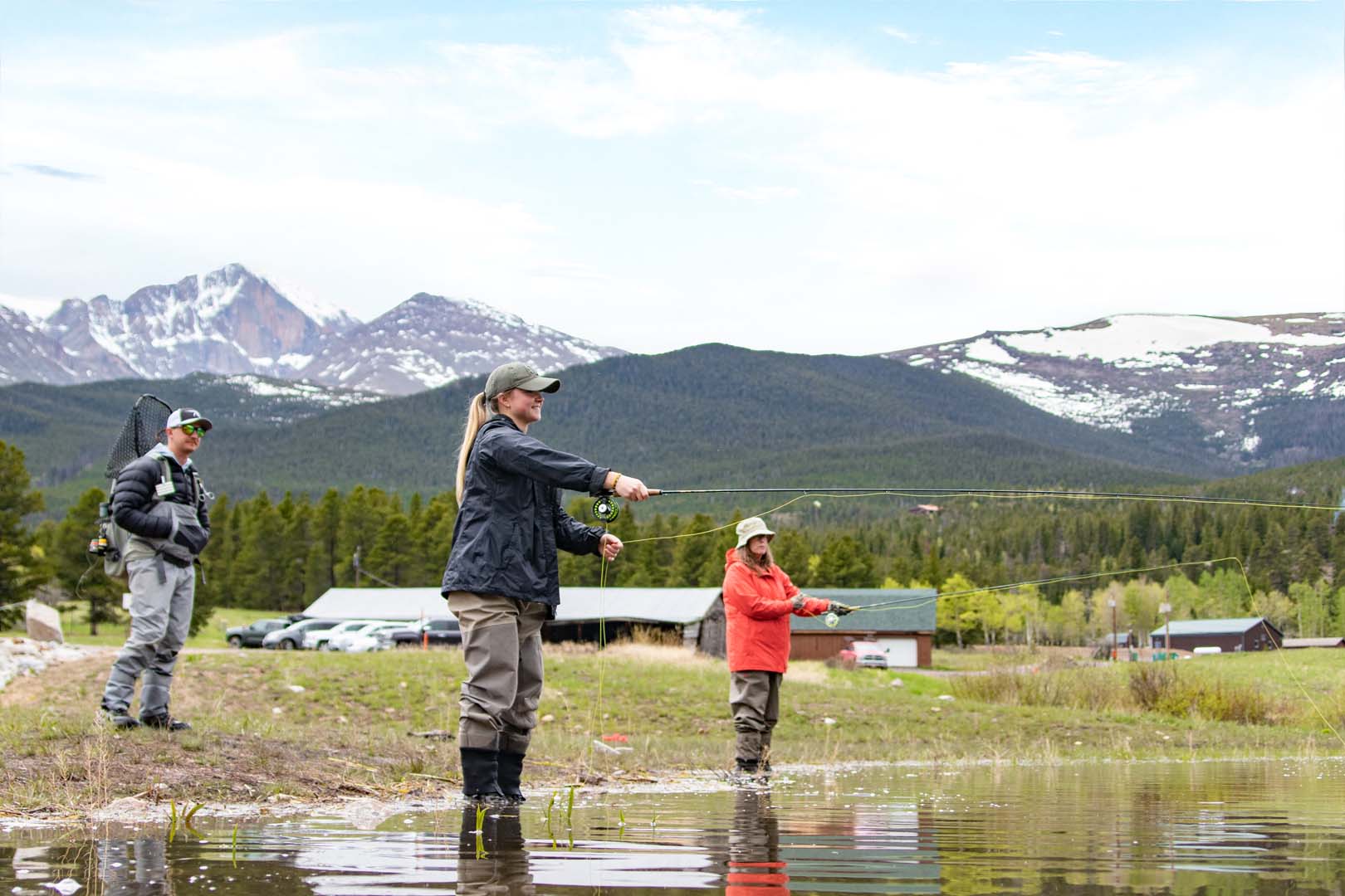 group fly fishing