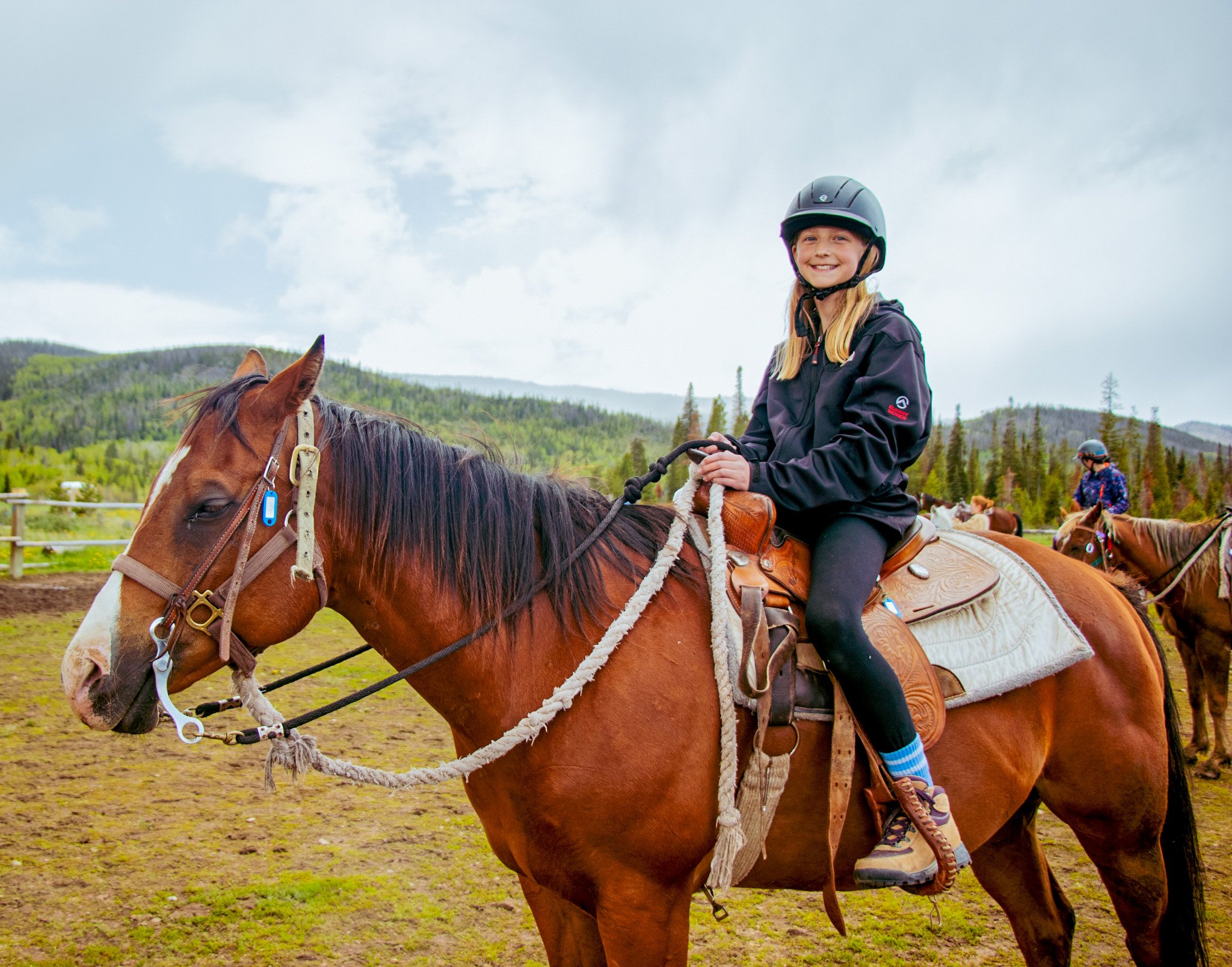 girl on a horse