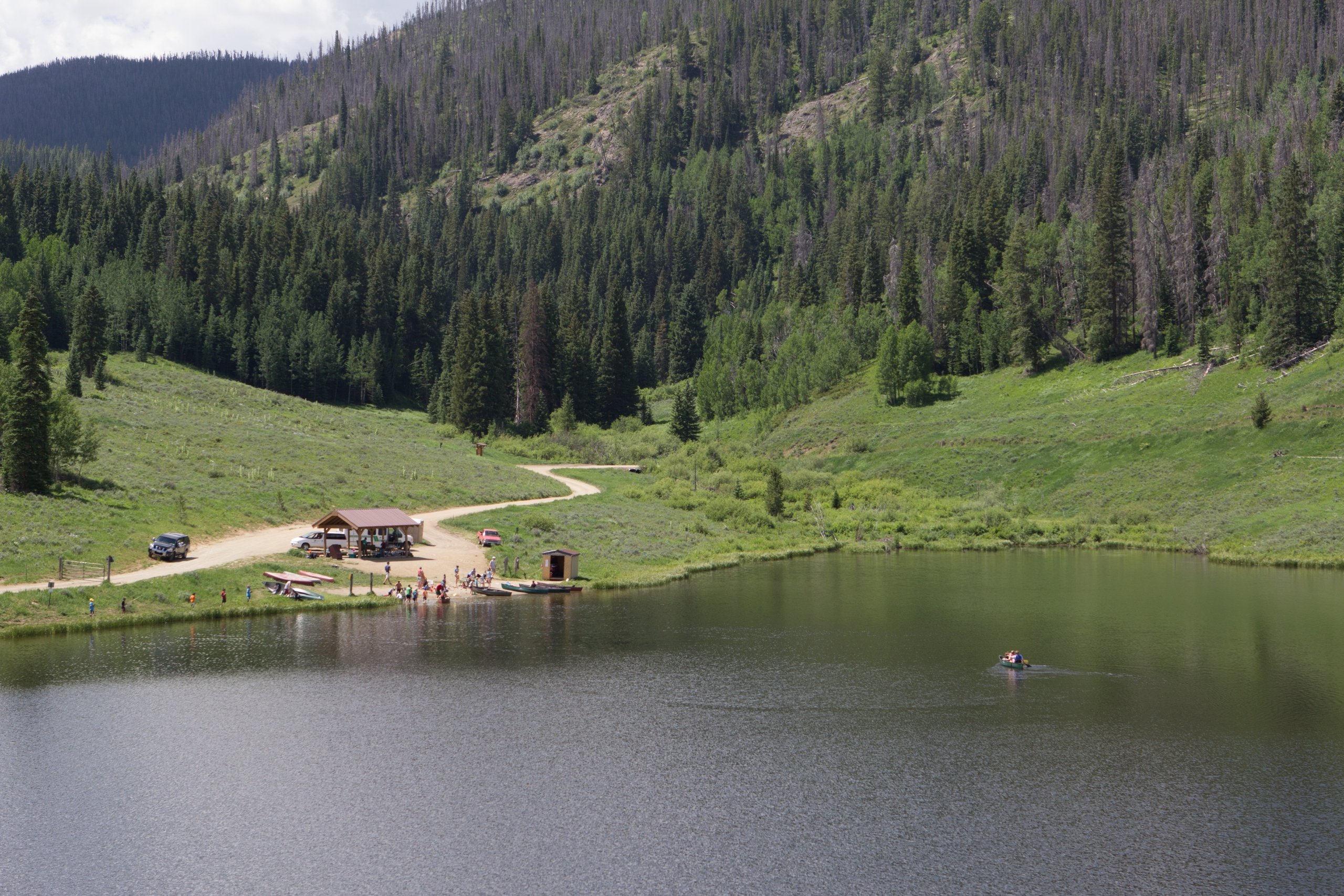 Embalse Gaylord / Librea de canoa