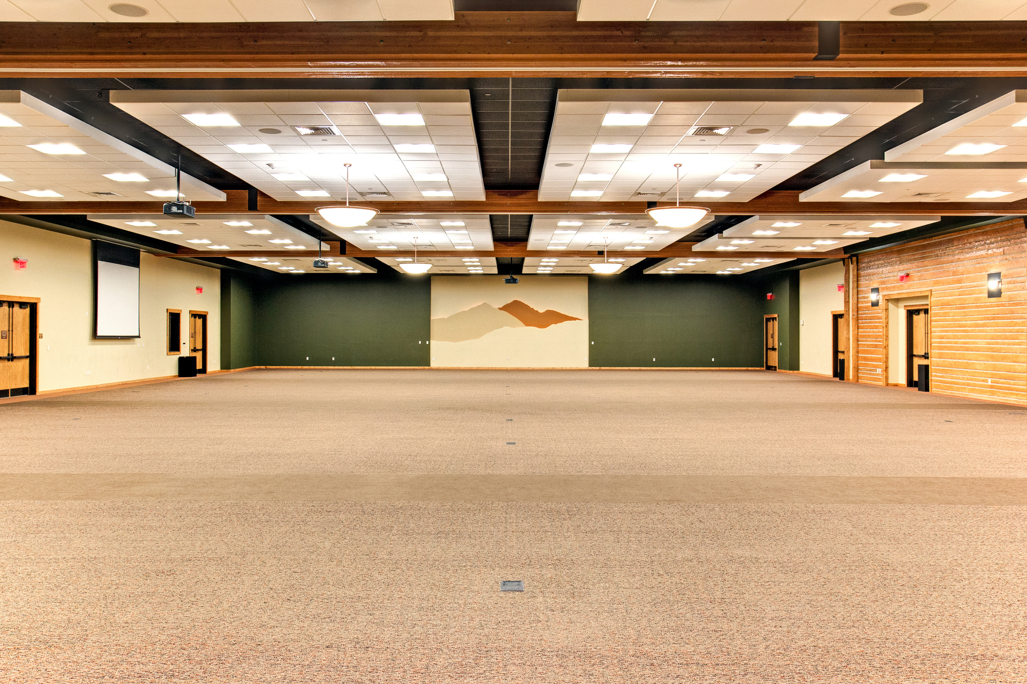 interior of assembly hall