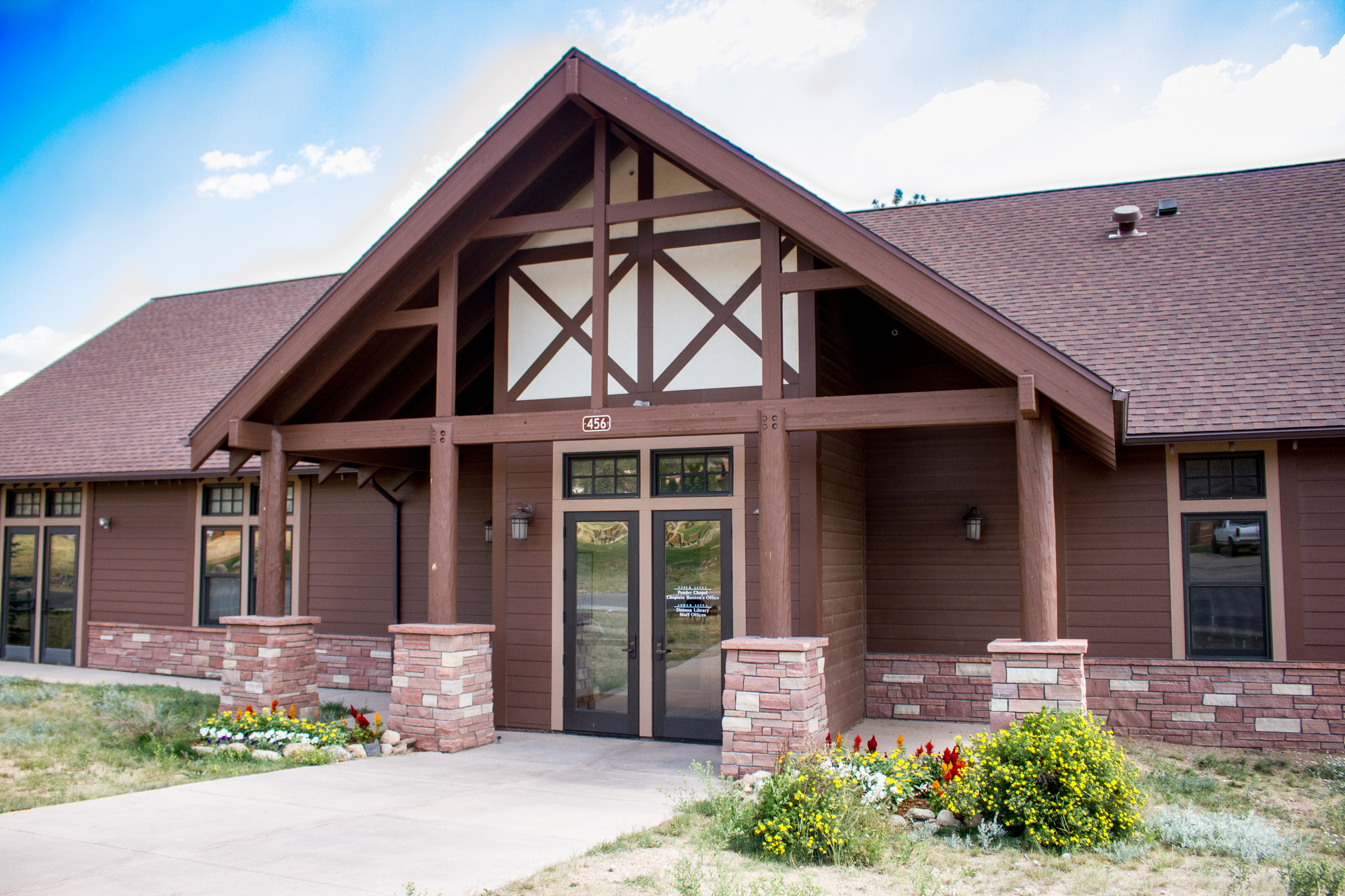 exterior of ponder chapel