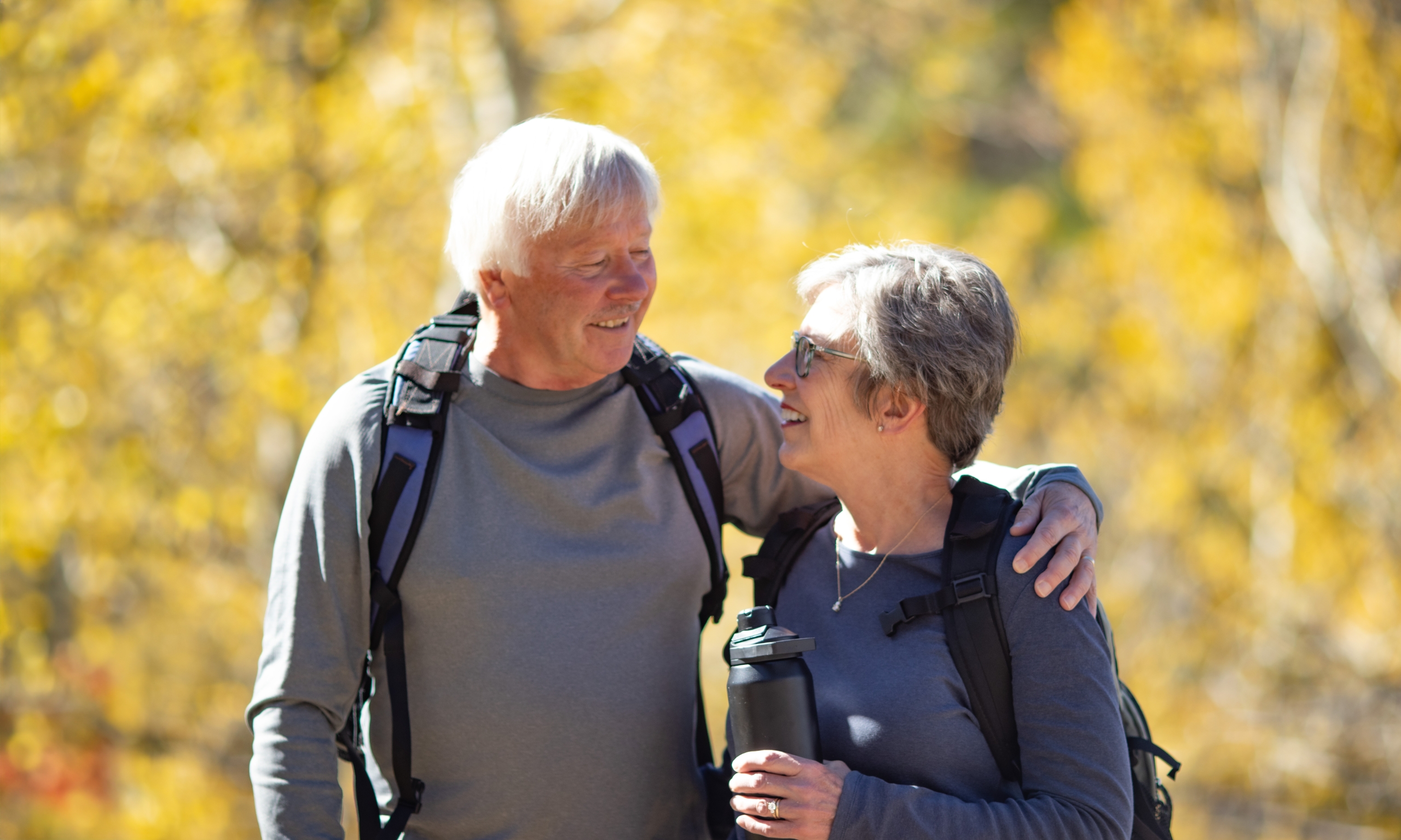 couple hiking