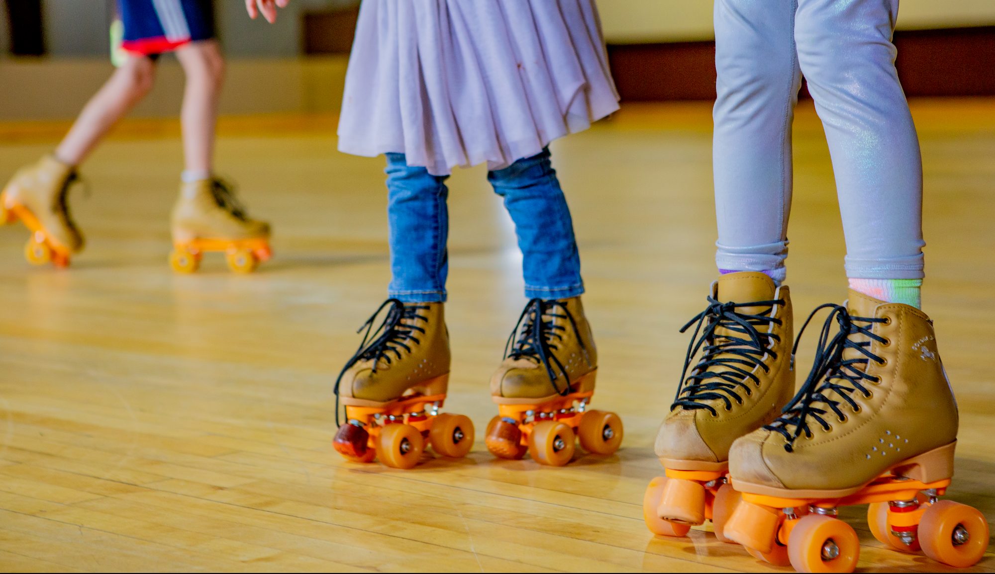 rollerskates on kids