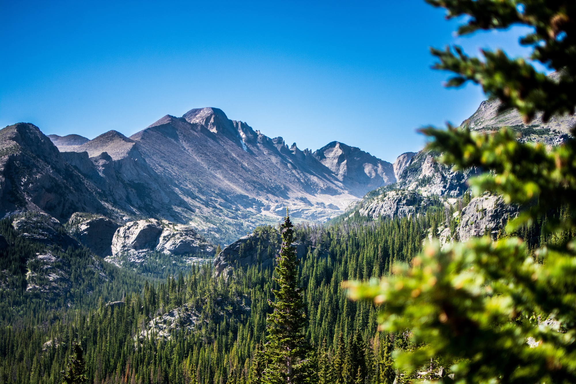 rocky mountain tops